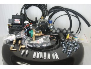Комплект ГБО 4 Stag 200 Go Fast/ред.Stag r02/AEB + баллон 42л.