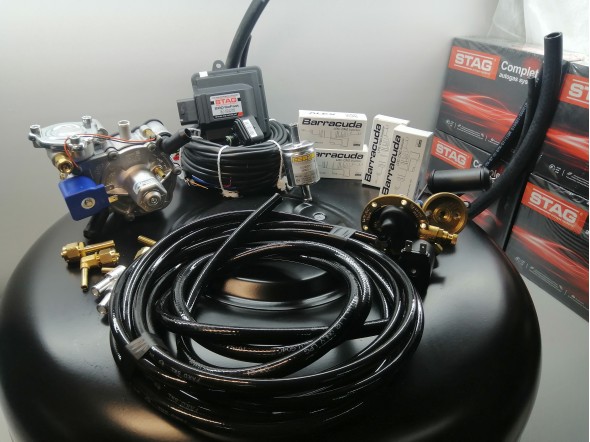 Комплект ГБО 4 Stag 200 Go Fast/ред.Tomasetto Nordic/Barracuda + баллон 42л. Комплект ГБО 4 Stag 200 Go Fast/ред.Tomasetto Nordic/Barracuda + баллон 42л.
