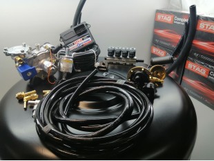 Комплект ГБО 4 Stag Q-Box Basic/ред.Tomasetto Nordic/форс.Stag w 01 + балон 42л. Комплект ГБО 4 Stag Q-Box Basic/ред.Tomasetto Nordic/форс.Stag w 01 + балон 42л.