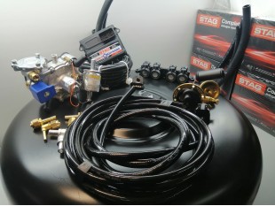 Комплект ГБО 4 Stag Q-Box Basic/ред.Tomasetto Nordic/AEB + балон 42л. Комплект ГБО 4 Stag Q-Box Basic/ред.Tomasetto Nordic/AEB + балон 42л.