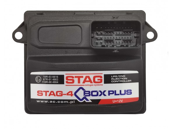 Блок управления Stag-4 QBox Plus 4 цилиндра (оригинал) Блок управления Stag-4 QBox Plus 4 цилиндра (оригинал)