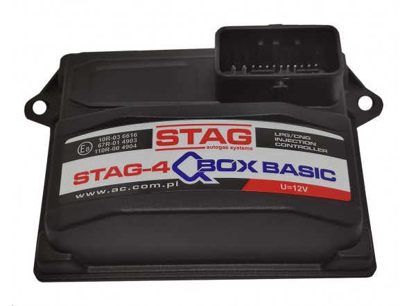 Блок управления Stag-4 QBox Basiс 4 цилиндра (оригинал) Блок управления Stag-4 QBox Basiс 4 цилиндра (оригинал)