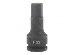 Головка 3/4" з насадкою Hex 22мм ударна FORCEKRAFT FK-26410022MPB