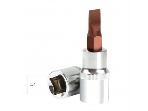 Головка 1/4" з насадкою Slotted SL5.5 Forsage F-32332055 Premium
