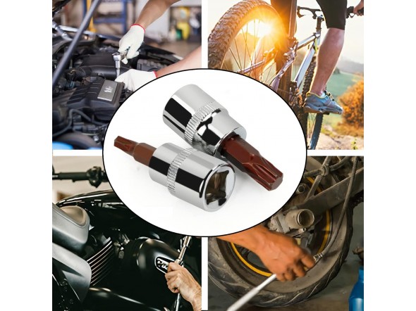 Головка 1/4" з насадкою Torx T8 Forsage F-3263208 Premium