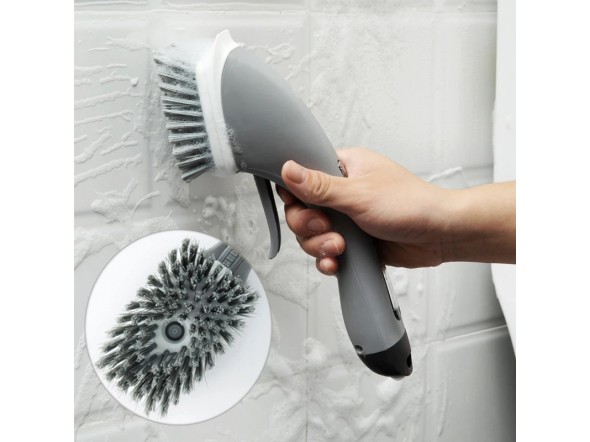 Щітка для прибирання з дозатором 150мл WMC-brush-2 Щітка для прибирання з дозатором 150мл WMC-brush-2