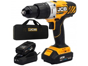 Дриль-шуруповерт акумуляторний (JCB-18CD-BE) 18V, max 45Nm в комплекті із зарядним пристроєм (JCB-18VFC-E) 2.4A та батареєю акумуляторною (JCB-20LI-E) 2.0AH JCB-18CD-2XB-E Дриль-шуруповерт акумуляторний (JCB-18CD-BE) 18V, max 45Nm в комплекті із зарядним пристроєм (JCB-18VFC-E) 2.4A та батареєю акумуляторною (JCB-20LI-E) 2.0AH JCB-18CD-2XB-E