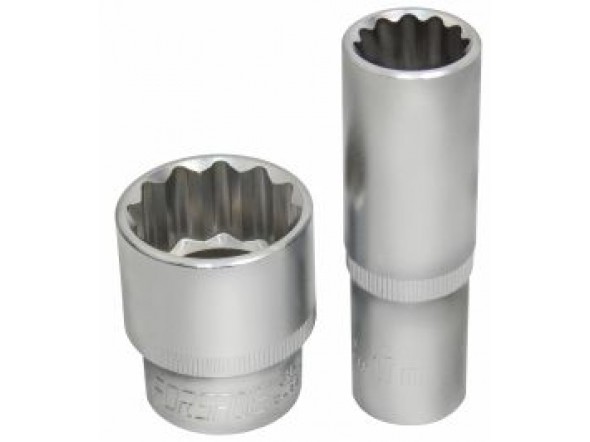 Головка 3/8" 12-гранна 18мм Forsage F-53918