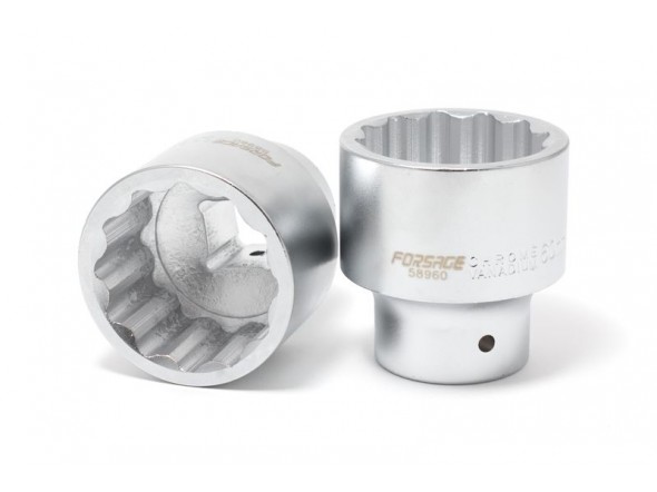 Головка 1" 12-гранна 50мм Forsage F-58950