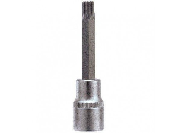 Головка 1/2" з насадкою Spline M06 12-променева L- 100мм ROCKFORCE RF-34810006