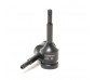 Головка 1/2" з насадкою Spline M6 з отвором ударна Forsage F-24807806T Головка 1/2" з насадкою Spline M6 з отвором ударна Forsage F-24807806T