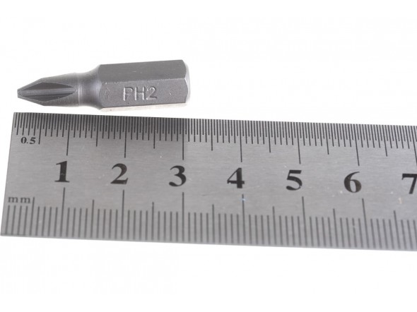 Біта 5/16" Philips (30мм) PH2 Forsage F-151302