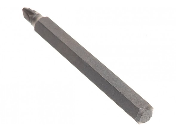 Біта 5/16" Pozidriv (80мм) PZ2 Forsage F-152802 Біта 5/16" Pozidriv (80мм) PZ2 Forsage F-152802