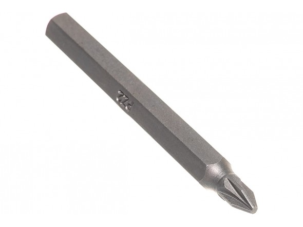 Біта 5/16" Pozidriv (80мм) PZ2 Forsage F-152802 Біта 5/16" Pozidriv (80мм) PZ2 Forsage F-152802