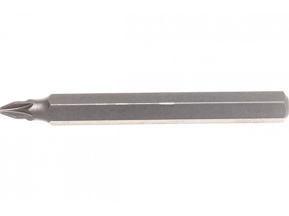 Біта 5/16" Pozidriv (80мм) PZ2 Forsage F-152802 Біта 5/16" Pozidriv (80мм) PZ2 Forsage F-152802