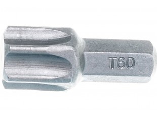 Біта торкс 30ммL T60, 5/16" Forsage F-1563060 Біта торкс 30ммL T60, 5/16" Forsage F-1563060