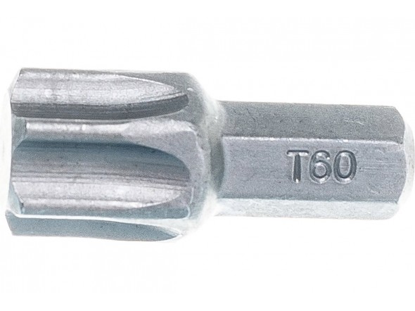 Біта торкс 30ммL T60, 5/16" Forsage F-1563060 Біта торкс 30ммL T60, 5/16" Forsage F-1563060