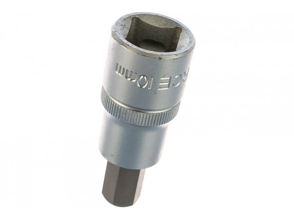 Головка 1/2" з насадкою Hex 10мм L- 55мм Forsage F-34405510 Головка 1/2" з насадкою Hex 10мм L- 55мм Forsage F-34405510
