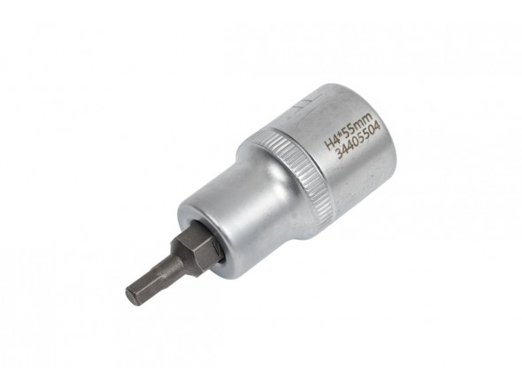 Головка 1/2" з насадкою Hex 4мм L- 55мм ROCKFORCE RF-34405504