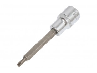 Головка 1/2" з насадкою Spline M5 12-променева L- 100мм Forsage F-34810005 Головка 1/2" з насадкою Spline M5 12-променева L- 100мм Forsage F-34810005