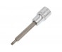 Головка 1/2" з насадкою Spline M5 12-променева L- 100мм Forsage F-34810005