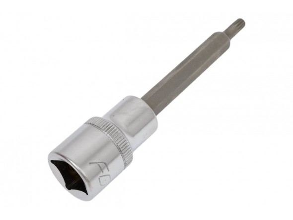 Головка 1/2" з насадкою Spline M5 12-променева L- 100мм Forsage F-34810005