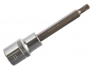 Головка 1/2" з насадкою Spline M6 12-променева L- 100мм Forsage F-34810006 Головка 1/2" з насадкою Spline M6 12-променева L- 100мм Forsage F-34810006