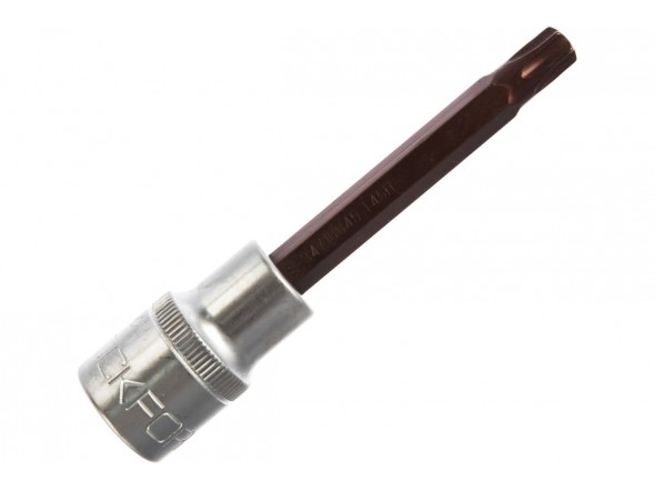 Головка 1/2" з насадкою Torx T45H з отвором L- 100мм ROCKFORCE RF-34710045 Premium