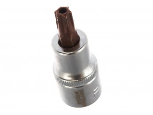 Головка 1/2" з насадкою Torx T45H з отвором L- 55мм Forsage F-34705545 Premium