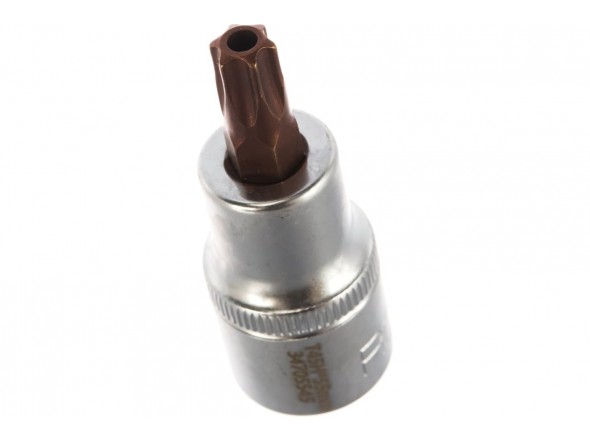 Головка 1/2" з насадкою Torx T45H з отвором L- 55мм ROCKFORCE RF-34705545 Premium