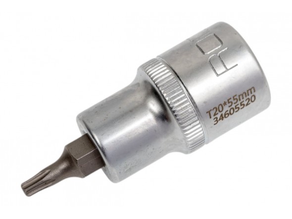Головка 1/2" з насадкою Torx T20 L- 55мм ROCKFORCE RF-34605520