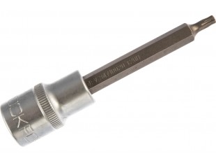 Головка 1/2" з насадкою Torx T20H з отвором L- 100мм ROCKFORCE RF-34710020 Головка 1/2" з насадкою Torx T20H з отвором L- 100мм ROCKFORCE RF-34710020