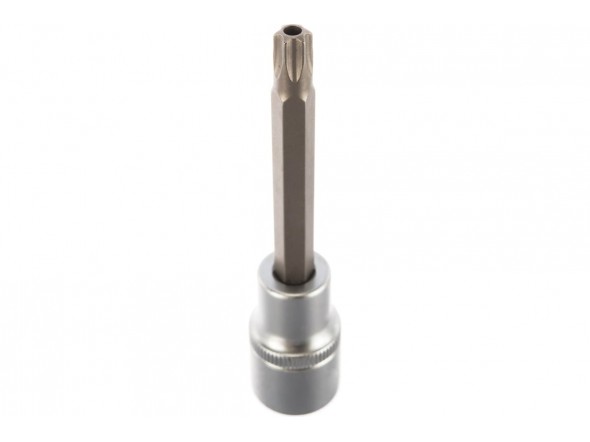 Головка 1/2" з насадкою Torx T25H з отвором L- 100мм Forsage F-34710025