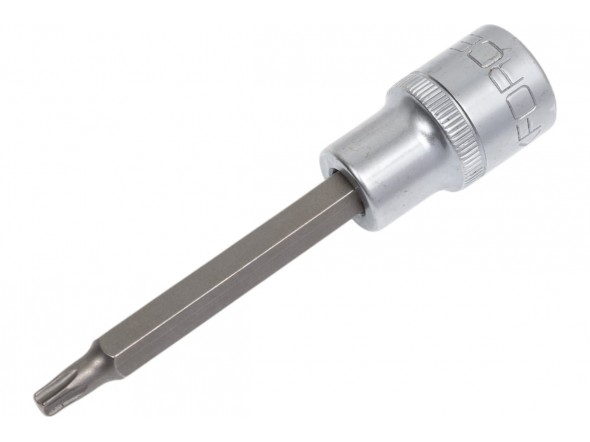 Головка 1/2" з насадкою Torx T27H з отвором L- 100мм Forsage F-34710027