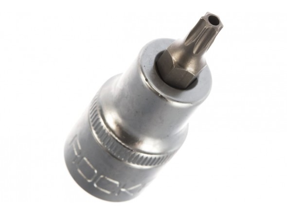 Головка 1/2" з насадкою Torx T27H з отвором L- 55мм Forsage F-34705527