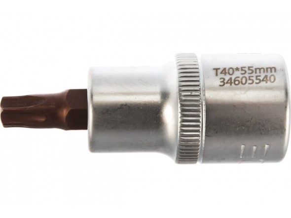 Головка 1/2" з насадкою Torx T40 L- 55мм ROCKFORCE RF-34605540 Premium