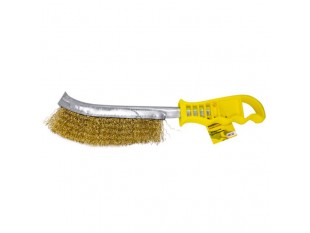 Щітка ручна по металу з пластиковою ручкою (240мм) WMC Tools WT-HB140