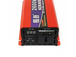 Инвертор 24 220 чистый синус 2600W(1300W) 