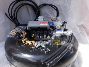 Комплект ГБО 4 Yota Red/ред.Tomasetto Nordic/форс.TECH-YETI + баллон 42л. Комплект ГБО 4 Yota Red/ред.Tomasetto Nordic/форс.TECH-YETI + баллон 42л.