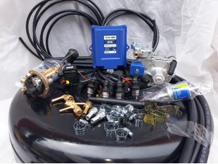 Комплект ГБО 4  Yota Blue/ред.Tomasetto Nordic/форс.TECH-YETI + баллон 42л.
