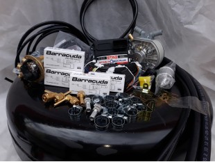 Комплект ГБО 4 Stag Q-Box PLUS/ред.KME Silver/Barracuda + баллон 42л. Комплект ГБО 4 Stag Q-Box PLUS/ред.KME Silver/Barracuda + баллон 42л.