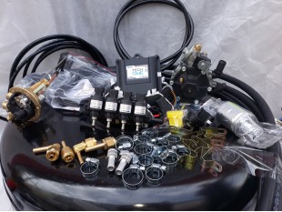 Комплект ГБО 4 Lpg Tech One/ред.Stag r02/Hana + баллон 42л. Комплект ГБО 4 Lpg Tech One/ред.Stag r02/Hana + баллон 42л.