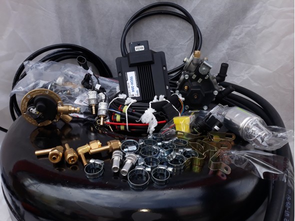 Комплект ГБО 4 Lpg Tech 204/ред.Stag r02/Magic FX + баллон 42л. Комплект ГБО 4 Lpg Tech 204/ред.Stag r02/Magic FX + баллон 42л.