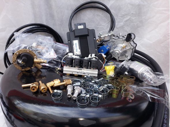 Комплект ГБО 4 Lpg Tech 204/ред.Tomasetto Nordic/Stag w01 + баллон 42л. Комплект ГБО 4 Lpg Tech 204/ред.Tomasetto Nordic/Stag w01 + баллон 42л.