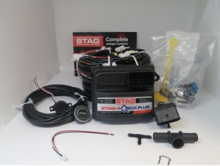 Электроника Stag-4 QBox Plus 4 цилиндра (Led-600) ОРИГИНАЛ
