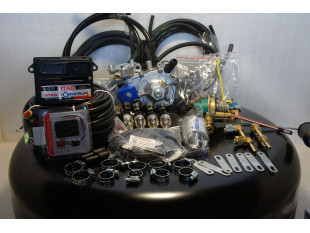 Комплект ГБО 4 Stag 4 Q-Next Plus c Obd (Led-600 Vip)/ред.Tomasetto Nordic/Hana + баллон 42л.