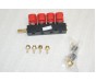 Комплект ГБО 4 Stag 200 Go Fast/ред.Stag r02/форс.Valtek + баллон 42л.