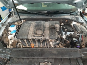ГБО на Volkswagen Passat 2,5л. 2015